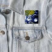 Hurricane Andrew Vierkante Button 5,1 Cm (In situ)