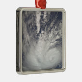 Hurricane Bertha Metalen Ornament (Rechts)