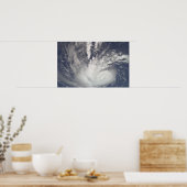 Hurricane Bertha Poster (Keuken)