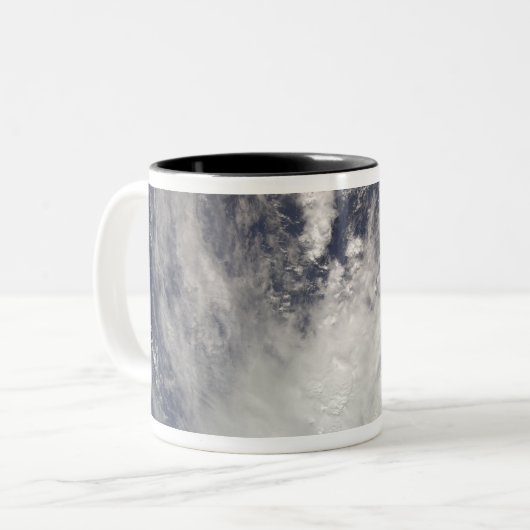 Hurricane Bertha Tweekleurige Koffiemok (Voorkant links)