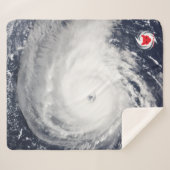 Hurricane Blanket Sherpa Deken (Voorkant (horizontaal))