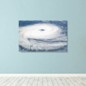Hurricane Catarina Canvas Afdruk (Insitu (Houten vloer))