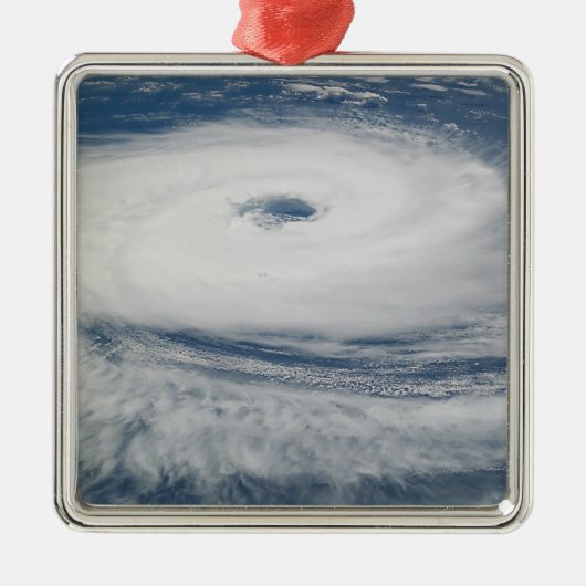 Hurricane Catarina Metalen Ornament (Voorkant)