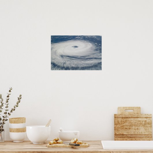 Hurricane Catarina Poster (Keuken)