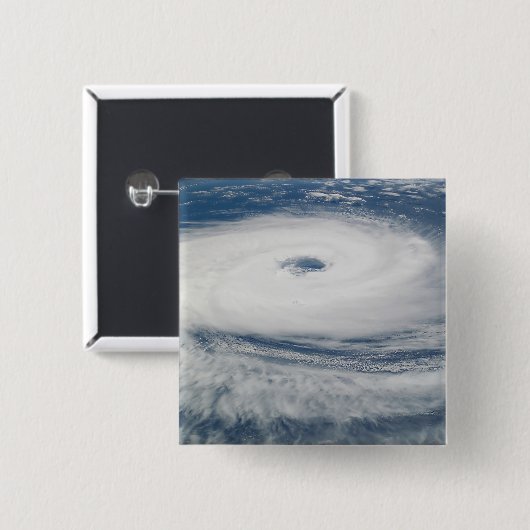 Hurricane Catarina Vierkante Button 5,1 Cm (Voorkant /achterkant)
