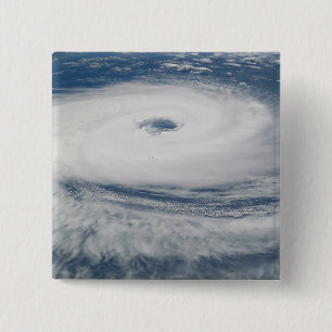 Hurricane Catarina Vierkante Button 5,1 Cm