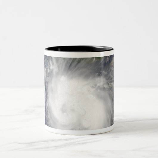 Hurricane Charley Tweekleurige Koffiemok (Center)