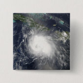 Hurricane Charley Vierkante Button 5,1 Cm (Voorkant)