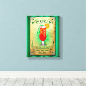 Hurricane Cocktail Canvas Afdruk (Insitu (Houten vloer))