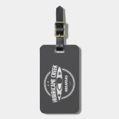 Hurricane Creek Arkansas Kayaking Bagagelabel (Voorkant verticaal)