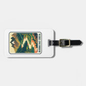 Hurricane Creek Arkansas Kleuren Bagagelabel (Voorkant horizontaal)