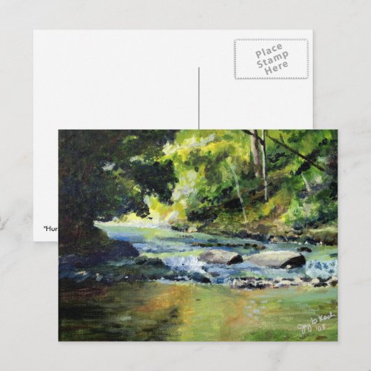 Hurricane Creek Briefkaart (Voorkant / Achterkant)