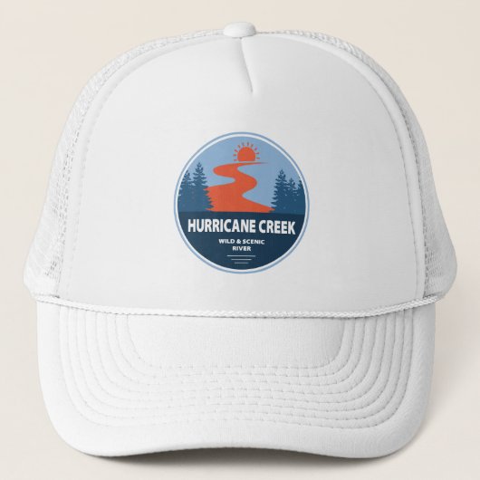 Hurricane Creek Wild en Schilderachtig River Arkan Trucker Pet (Voorkant)