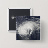 Hurricane Danielle Vierkante Button 5,1 Cm (Voorkant /achterkant)