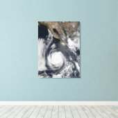 Hurricane Douglas Canvas Afdruk (Insitu (Houten vloer))