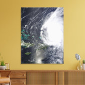 Hurricane Earl 2 Canvas Afdruk (Insitu (Woonkamer))