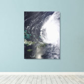 Hurricane Earl 2 Canvas Afdruk (Insitu (Houten vloer))