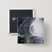 Hurricane Earl 2 Vierkante Button 5,1 Cm (Voorkant /achterkant)