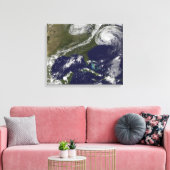 Hurricane Earl 3 Canvas Afdruk (Insitu (Woonkamer))