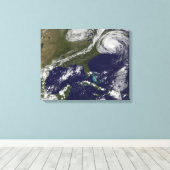 Hurricane Earl 3 Canvas Afdruk (Insitu (Houten vloer))