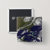 Hurricane Earl 3 Vierkante Button 5,1 Cm (Voorkant /achterkant)