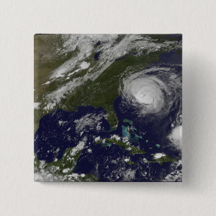 Hurricane Earl 4 Vierkante Button 5,1 Cm