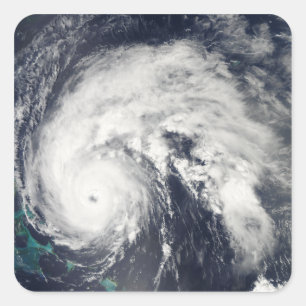 Hurricane Earl 5 Vierkante Sticker