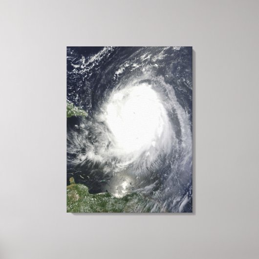 Hurricane Earl Canvas Afdruk (Voorkant)