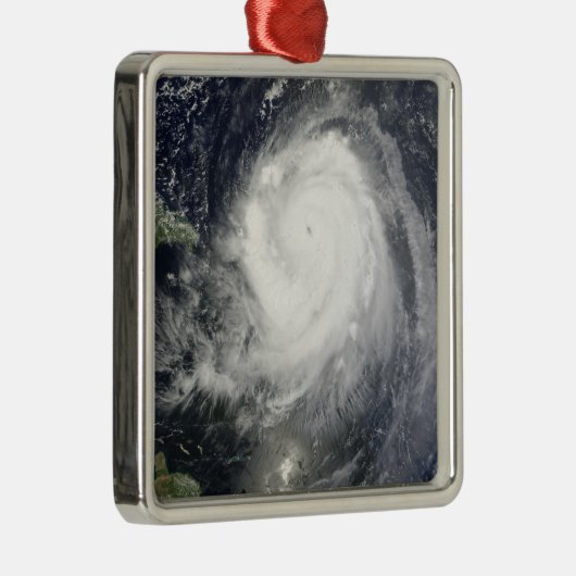 Hurricane Earl Metalen Ornament (Rechts)