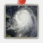 Hurricane Earl Metalen Ornament (Voorkant)