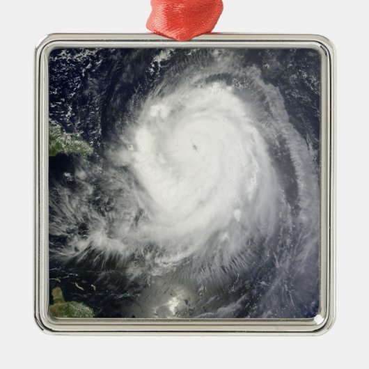 Hurricane Earl Metalen Ornament (Voorkant)