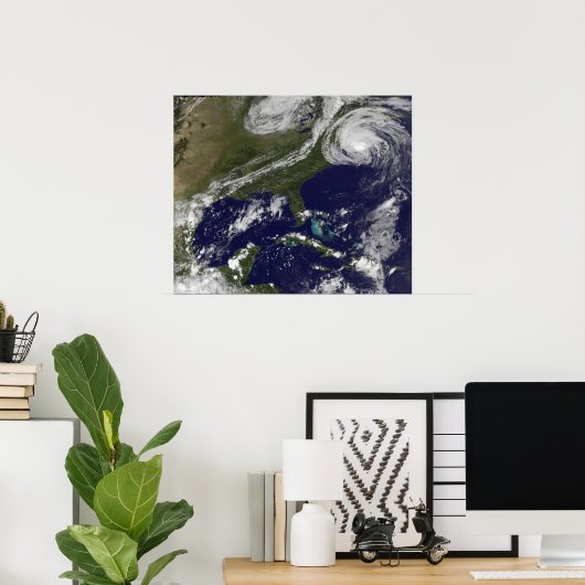 Hurricane Earl Poster (Thuiskantoor)