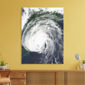 Hurricane Earl van de Mid-Atlantische Oceaan Canvas Afdruk (Insitu (Woonkamer))