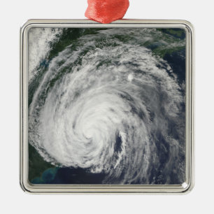 Hurricane Earl van de Mid-Atlantische Oceaan Metalen Ornament