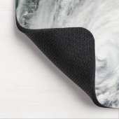 Hurricane Earl van de Mid-Atlantische Oceaan Muismat (Hoek)