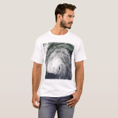 Hurricane Earl van de Mid-Atlantische Oceaan T-shirt (Voorkant volledig)