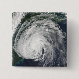 Hurricane Earl van de Mid-Atlantische Oceaan Vierkante Button 5,1 Cm