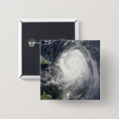 Hurricane Earl Vierkante Button 5,1 Cm (Voorkant /achterkant)