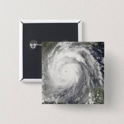Hurricane Emily Vierkante Button 5,1 Cm (Voorkant /achterkant)