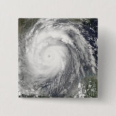Hurricane Emily Vierkante Button 5,1 Cm (Voorkant)