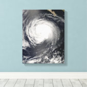 Hurricane Fausto Canvas Afdruk (Insitu (Houten vloer))