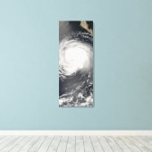 Hurricane Fausto Canvas Afdruk (Insitu (Houten vloer))