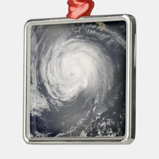 Hurricane Fausto Metalen Ornament (Links)