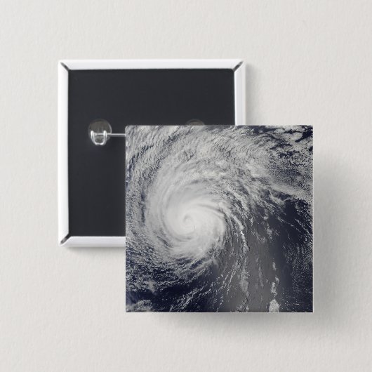 Hurricane Felicia Vierkante Button 5,1 Cm (Voorkant /achterkant)