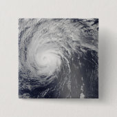 Hurricane Felicia Vierkante Button 5,1 Cm (Voorkant)