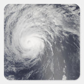 Hurricane Felicia Vierkante Sticker (Voorkant)