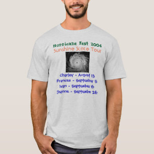Hurricane Fest 2004 T-shirt