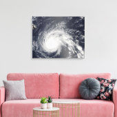 Hurricane Flossie Canvas Afdruk (Insitu (Woonkamer))
