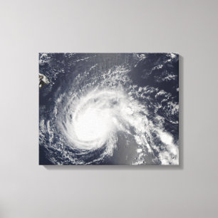 Hurricane Flossie Canvas Afdruk
