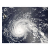 Hurricane Flossie Foto Afdruk (Voorkant)